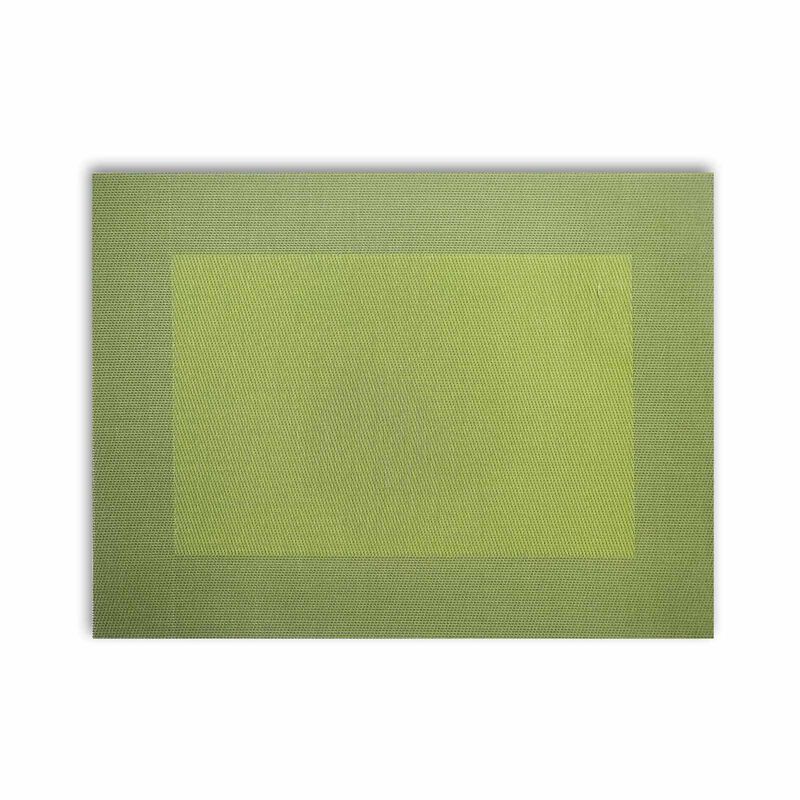 RAPEE Border Placemat Lime (online) BORDEPMLIM-image 1