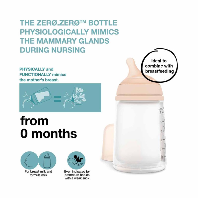 SUAVINEX Anti Colic Bottle 270ml - Medium Flow 3m+ (online) ZERO ZERO-image 5