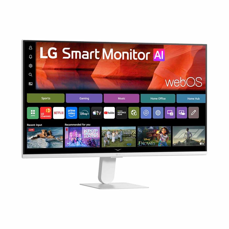 LG 27in Smart Monitor Ai U5s, Fhd Ips Monitor For Streaming With Webos 27U511SB-W-image 2