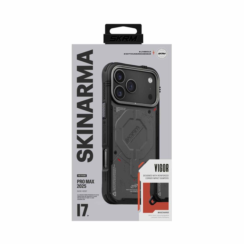 SKINARMA Iphone 17 Pro Max (2025) 6.9" Vigor (mag-charge) SK-2025IPP6.9-VGR-CHAR-image 1
