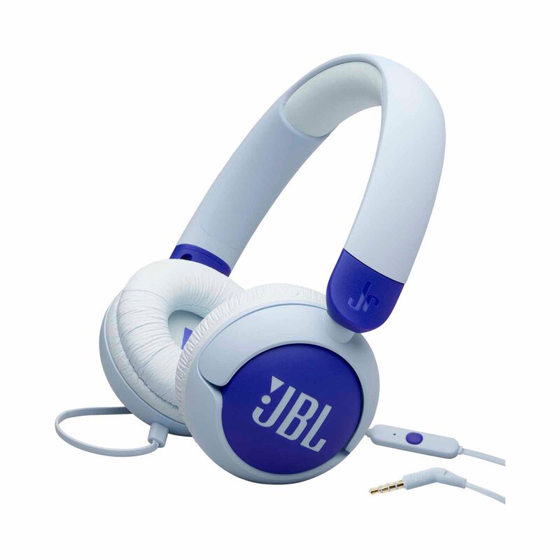 JBL Colorful, Durable Wired On-ear Headphones With Jbl Safe Sound For Kids JR 320 BLUE-image 1
