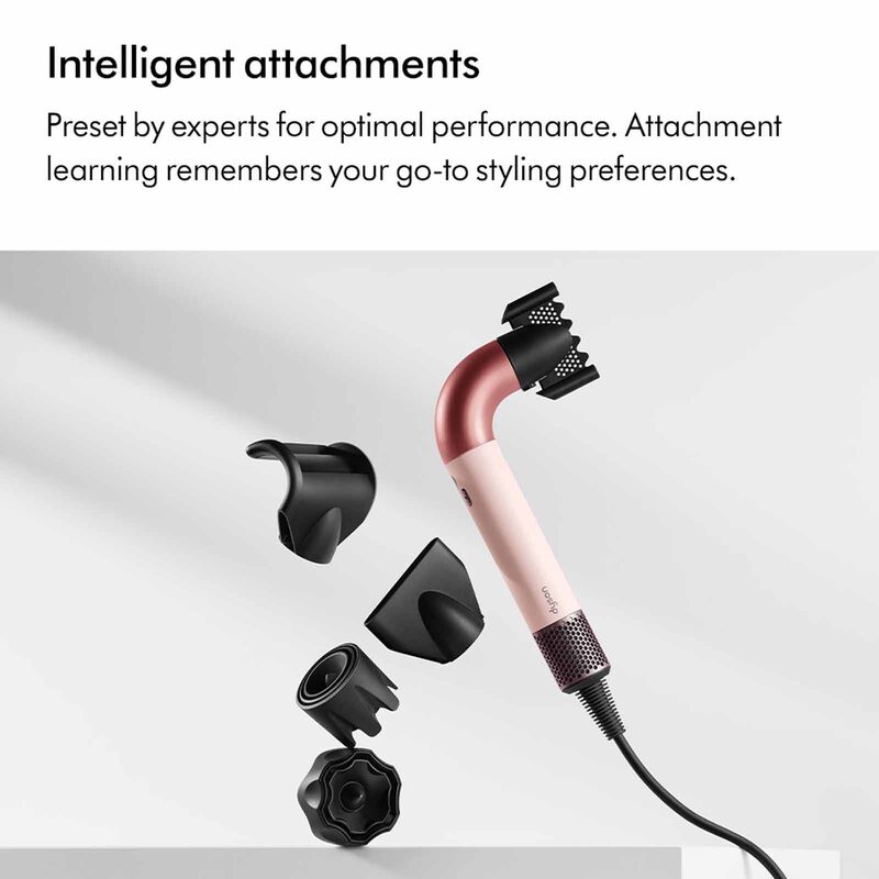 DYSON Hd17 Supersonic R Hair Dryer (252686-01) - Ceramic Apricot/topaz HD17 T1/T2 UK/IE/SA/AE/HK/MY/SG CEAPC/TZ-image 7