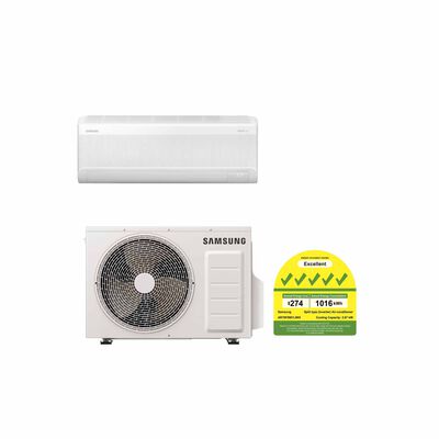 SAMSUNG Samsung Windfree Single Split Aircon -9k AR70F09D1JWNSP/AR70F09D1JWXSP
