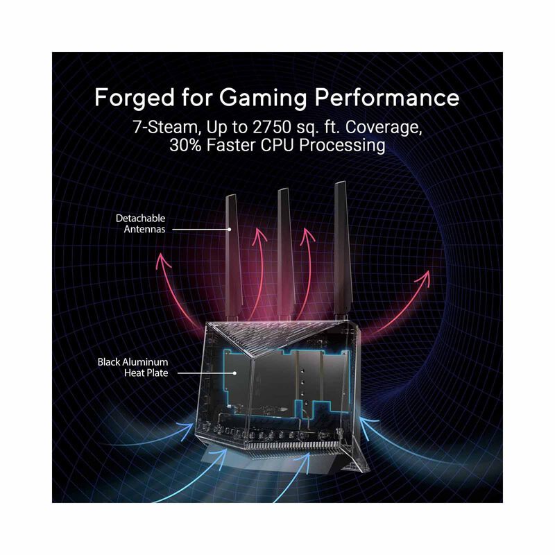 ASUS Dual Band Wifi 7 Router RT-BE86U-image 6