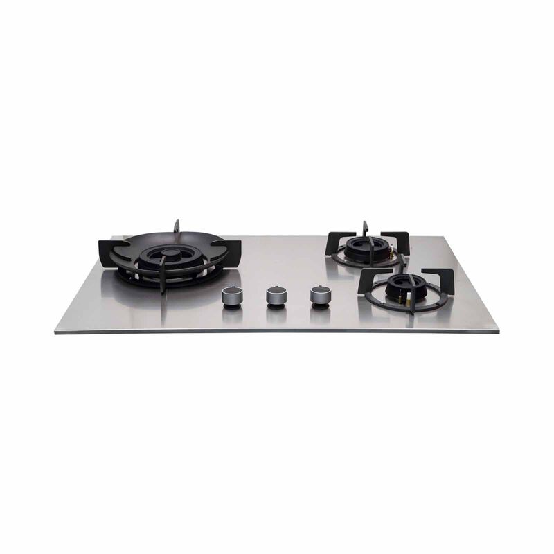 MAYER 75cm 3 Burner Gas Hob (pub/lpg) - Stainless Steel MMSS7503HI-image 3