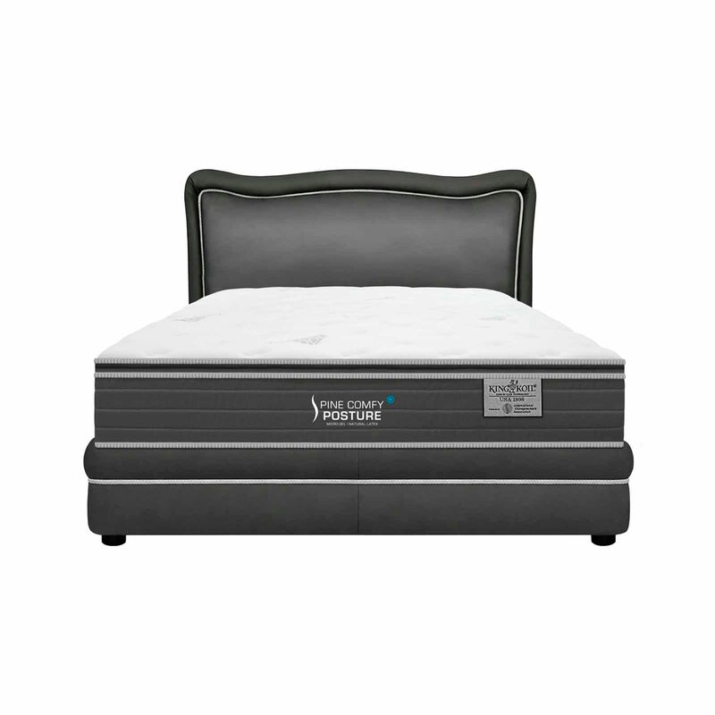 KINGKOIL Spine Comfy Posture Single Size Mattress W/bedframe And Headboard SPINE COMFY POSTURE-image 1
