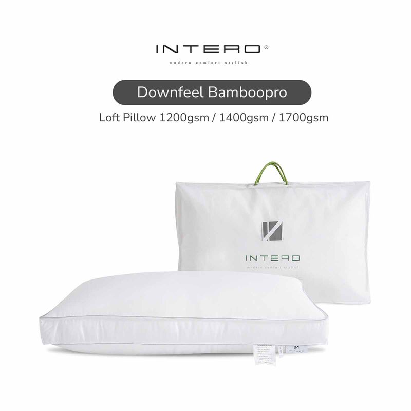 INTERO Loft Pillow -1200g - Oe PREMIUM BAMBOOPRO-image 1