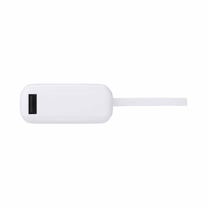 ELECOM Ccc Powerbank With Integrated Cable 10000mah 30w 1c1a DE-A06-10000WH-image 5