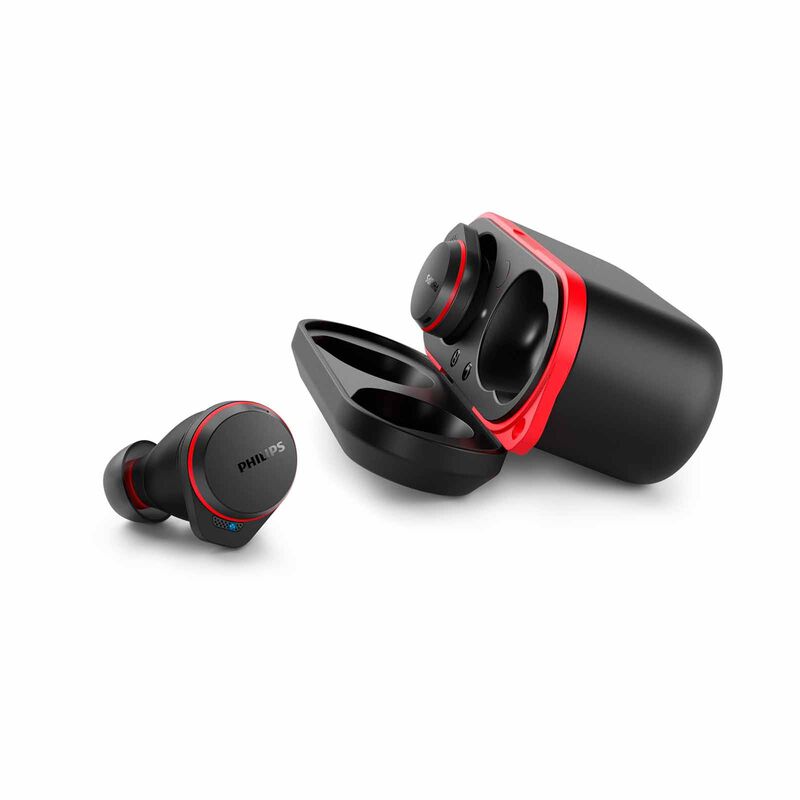 PHILIPS True Wireless Sports Headphones Black TAA7507BK/00-image 1