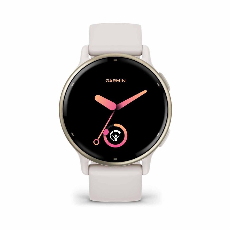 GARMIN Vivoactive 5, Gps, Wifi, Ivory/cream Gold, Sea/kor GM-010-02862-5B-image 1