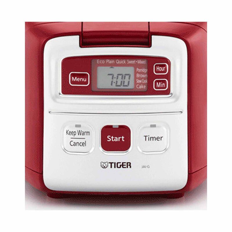 TIGER 0.55l Rice Cooker (ruby Red) JAI-G55S (RK)-image 2