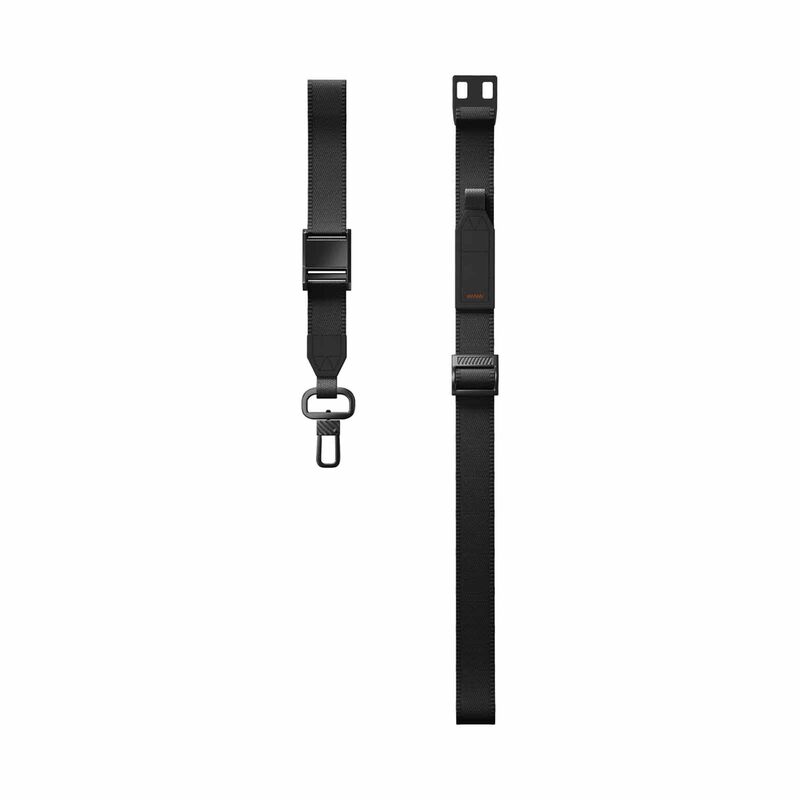 UNIQ Vista 2-in-1 Lanyard And Hand Strap - Midnight Black (midnight Black) UNIQ-VISTA2IN1-MBLK-image 2