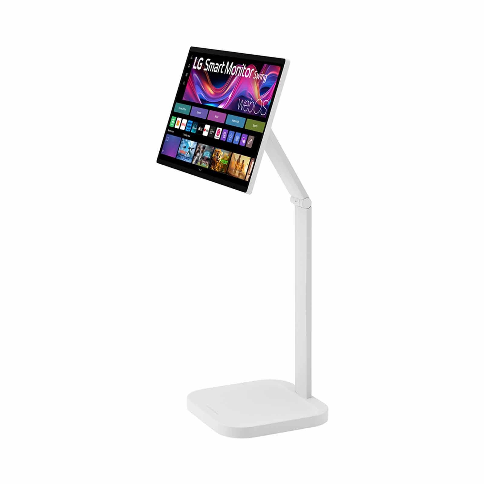 Shop LG 31.5in 4k Uhd Ips Smart Monitor Swing With Touchscreen