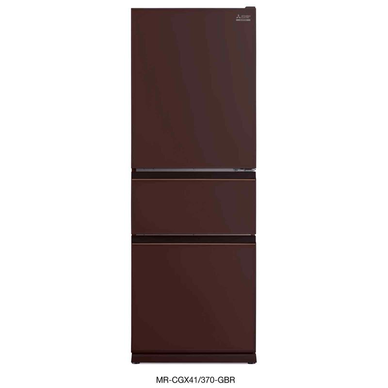 MITSUBISHI 3 Dr Fridge (net 266l) (glass Brown) MR-CGX41EN-GBR-P-image 1
