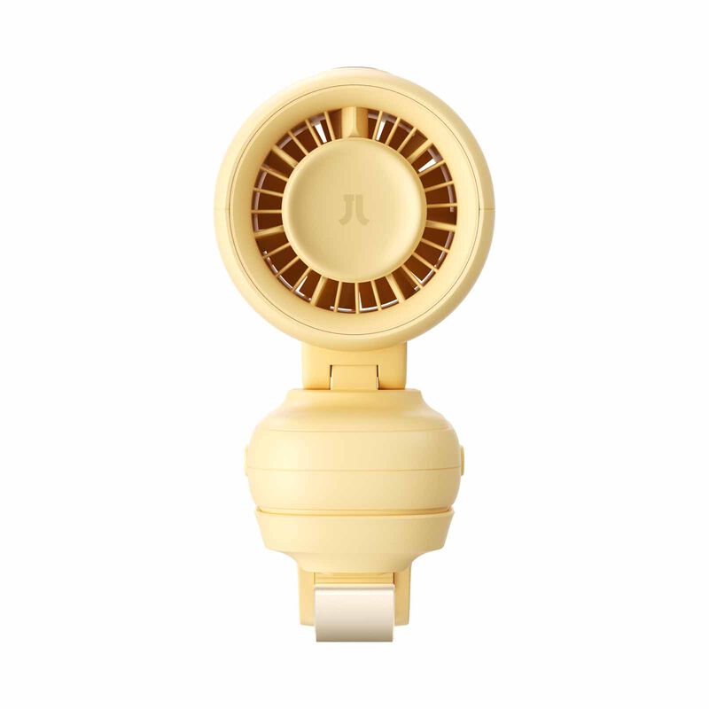 JISULIFE Stroller Fan Life4-clip-5000mah-yellow FSL04R-A0108001-image 1
