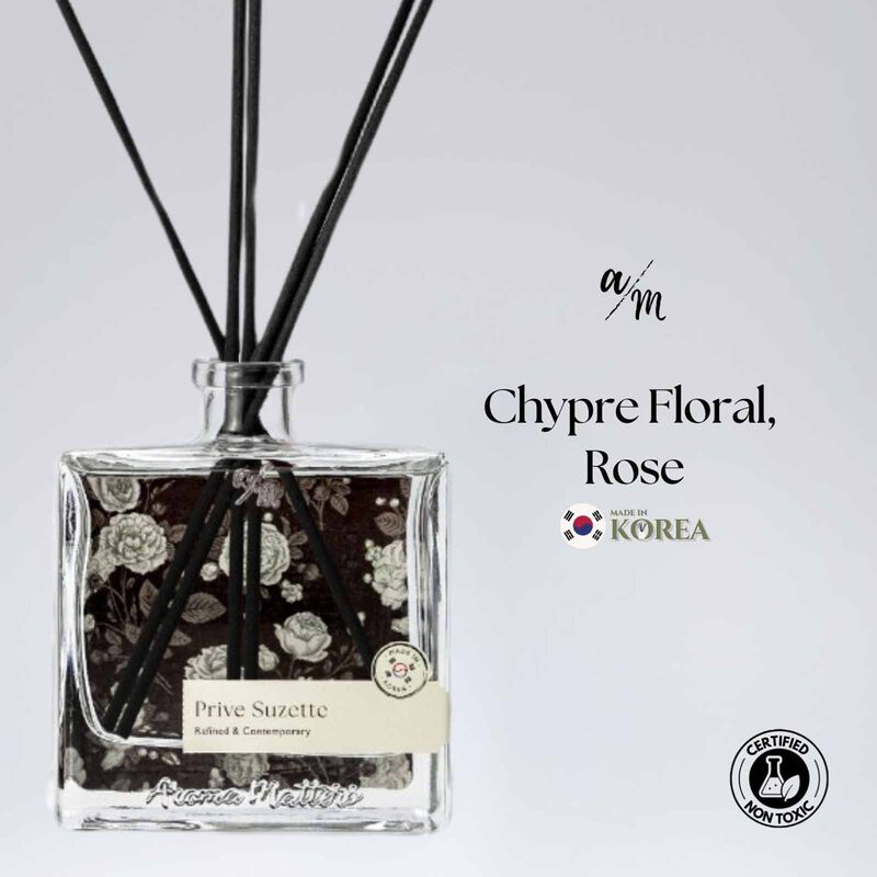 AROMA MATT Prive Suzette Reed Diffuser 4.05 Fl.oz (120ml) BOTTLE120-PRIVE SUZETTE-image 2
