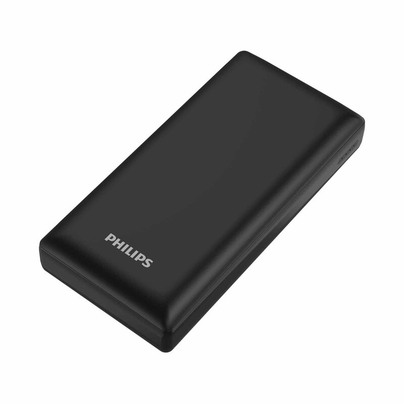 PHILIPS 20,000mah Pd 20w+qc Black Blister Pack DLP7721C/10-image 1