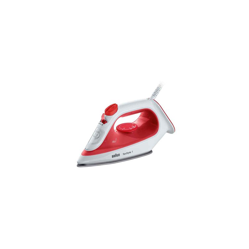 BRAUN Texstyle 1 Steam Iron (1900w) - Red SI1019RD-image 1