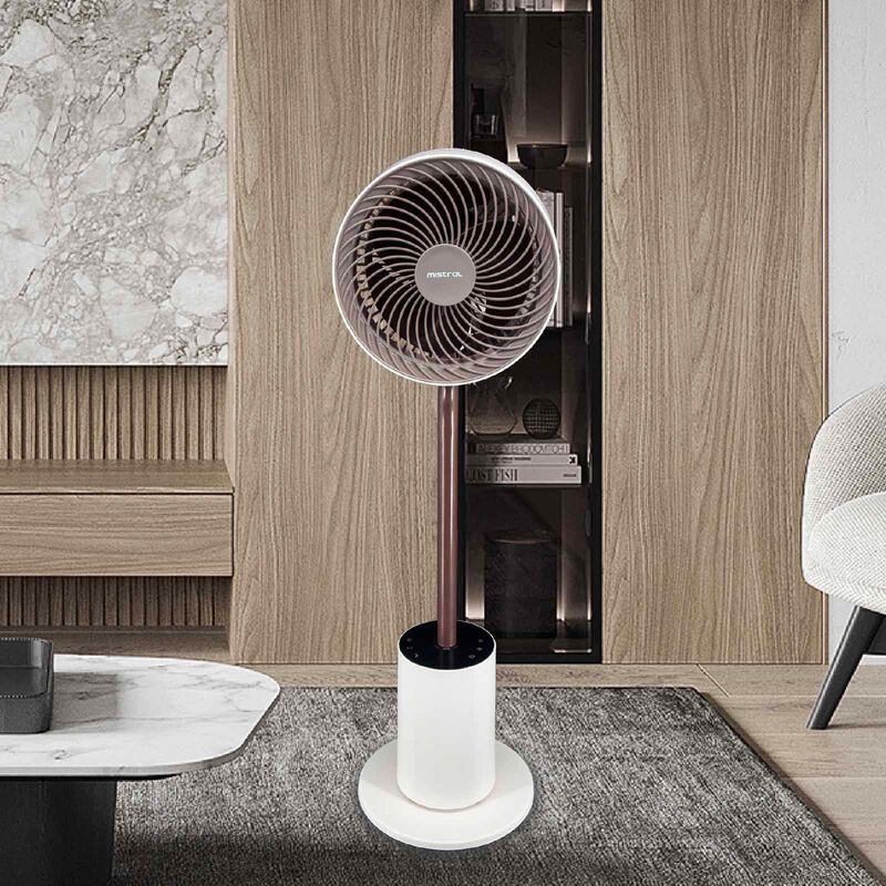 MISTRAL 7 In Dc High Velocity Moodlight Stand Fan W/remote Control MHV7123DR-TL-image 7