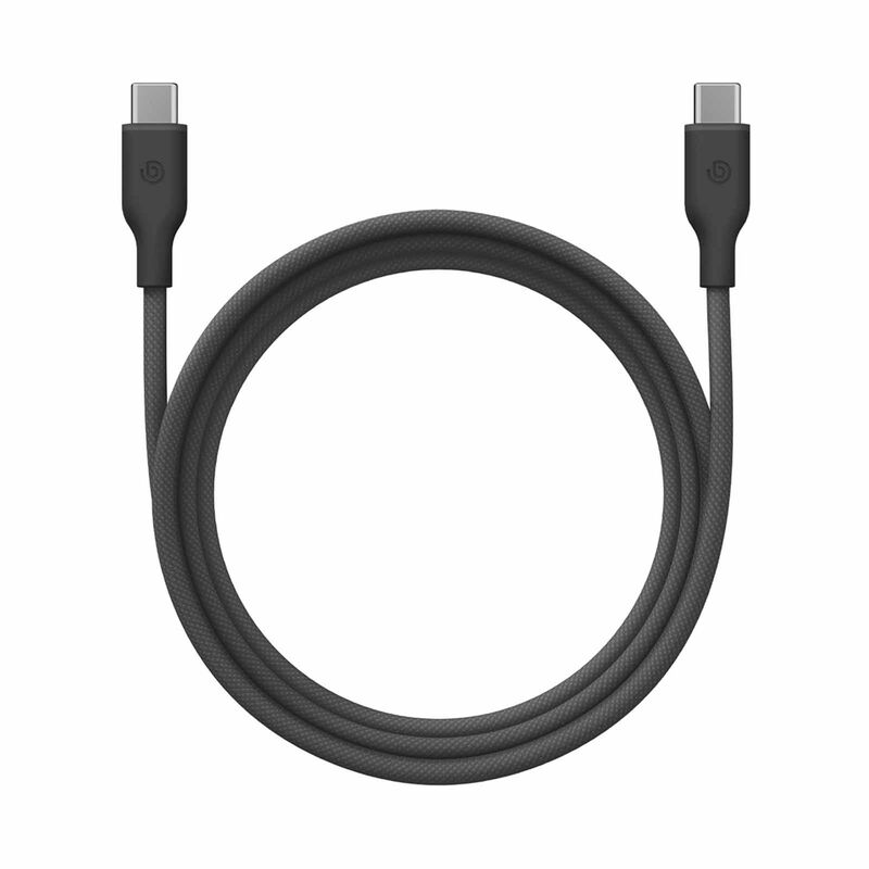 BAZIC Gocharge Weave C-c Cable 480mbps, 60w 1.5m - Black CBL-GCWE-BLK150-image 1