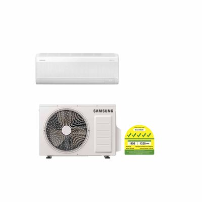 SAMSUNG Samsung Windfree Single Split Aircon -12k AR70F12D1JWNSP/AR70F12D1JWXSP