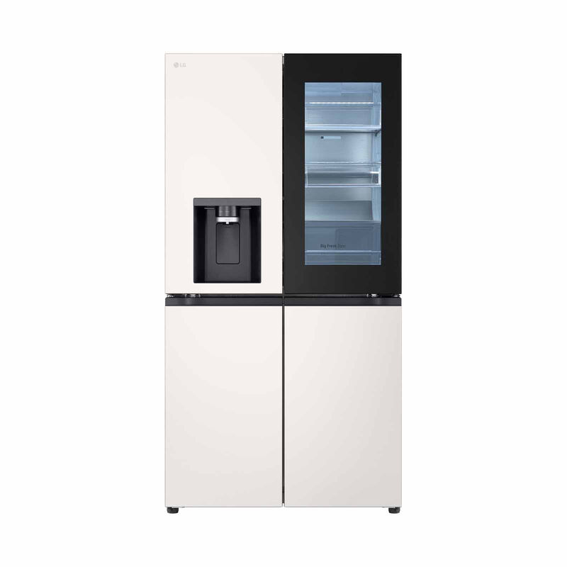 LG Instaview Multi 4 Door Fridge (646l) - Beige GF-K6465EE-image 1