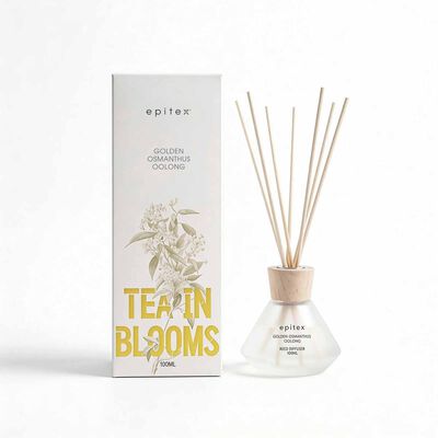 EPITEX Tea In Bloom Reed 100ml Diffuser - Golden Osmanthus Oolong FR739-3