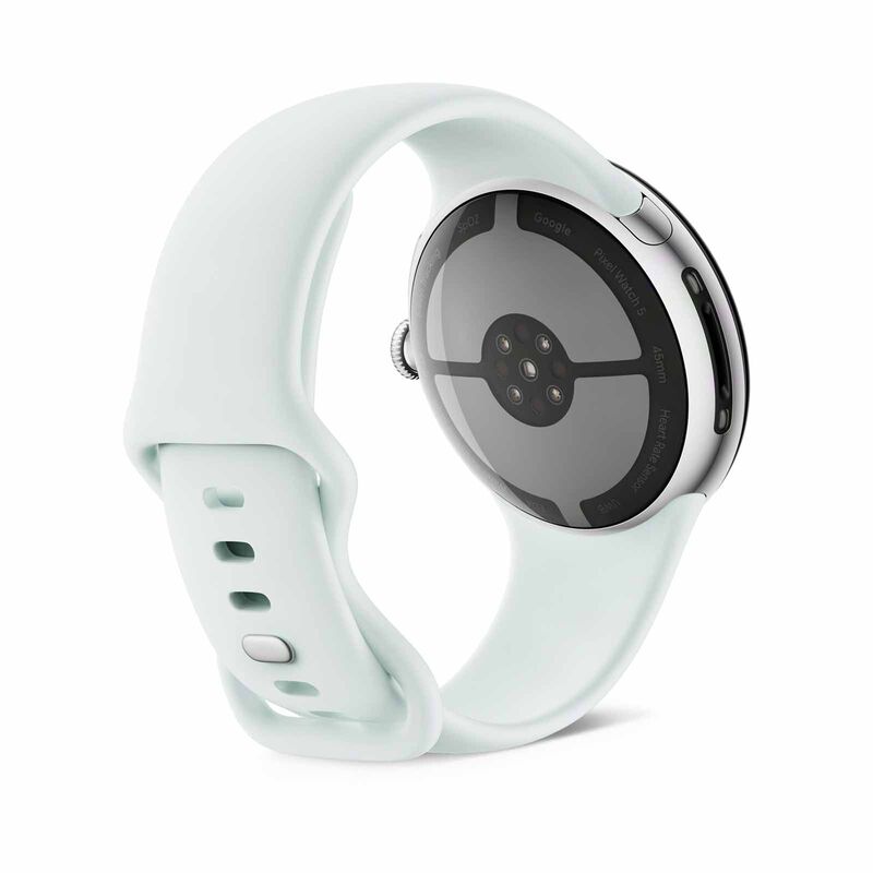 GOOGLE Pixel Watch 5 45mm Wifi Silver, Fog Band GA10892-US-image 4