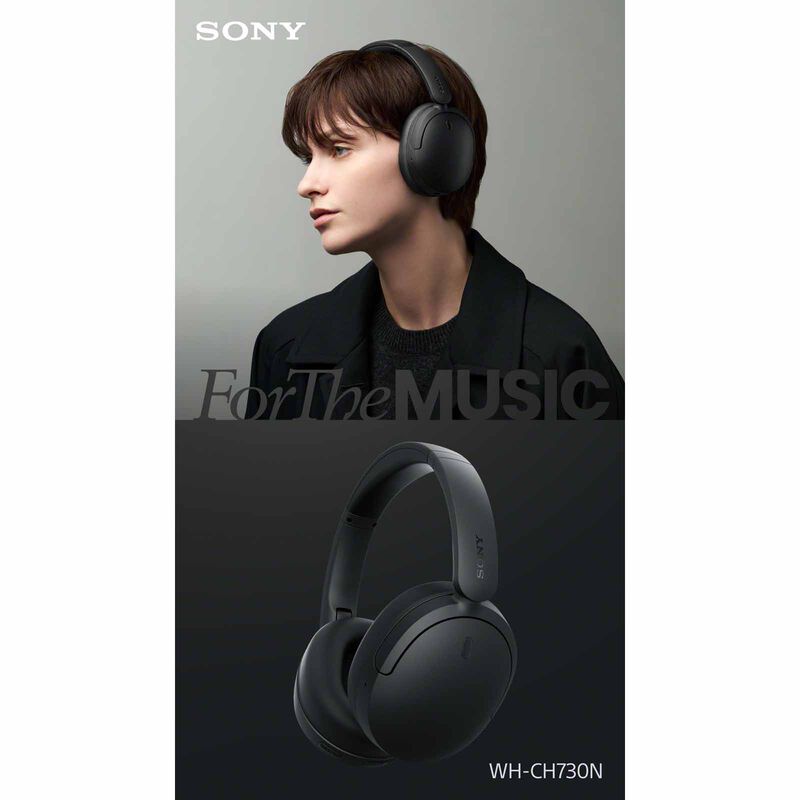 SONY Wireless Noise Cancelling Headphone (black) WH-CH730N/BCE-image 8