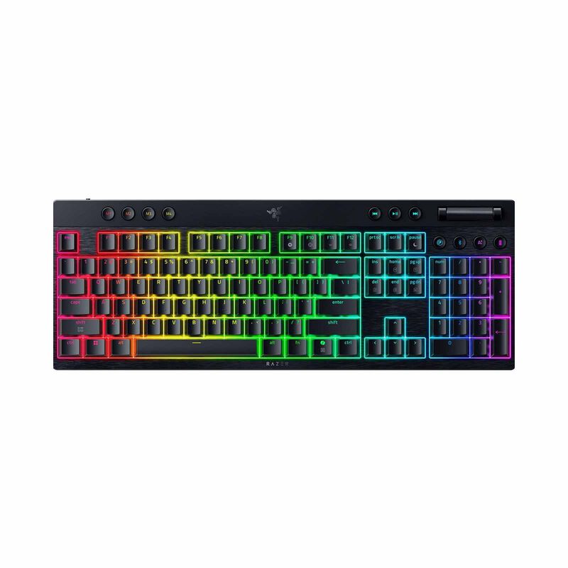 RAZER Blackwidow V4 Low-profile Hyperspeed (orange Tactile Switch) - Us Layout - Frml RZ03-05270800-R3M1-image 1