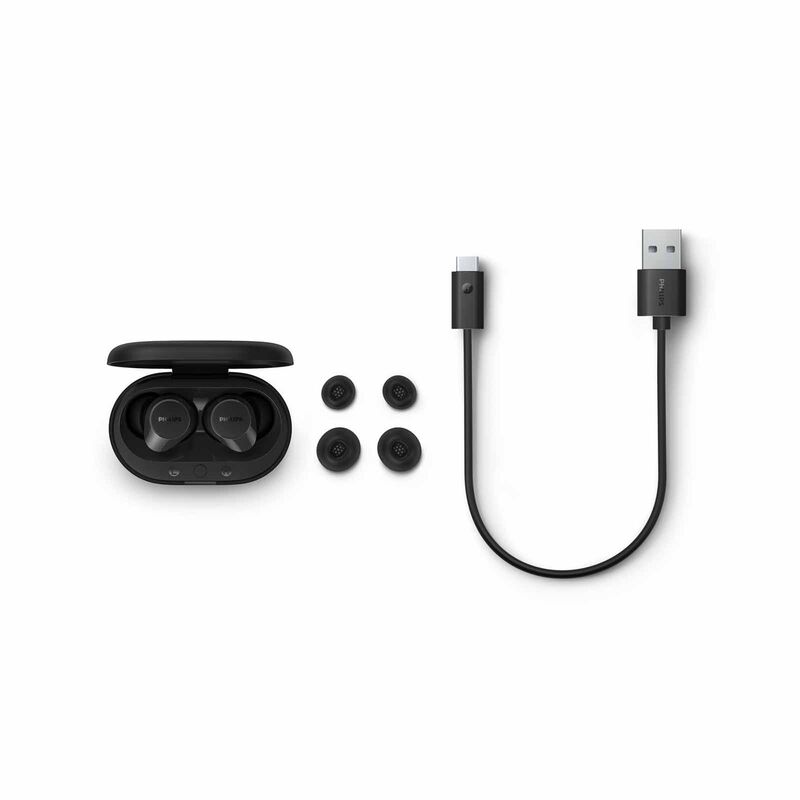 PHILIPS True Wireless In-ear Headphones Black TAT1209BK/97-image 5