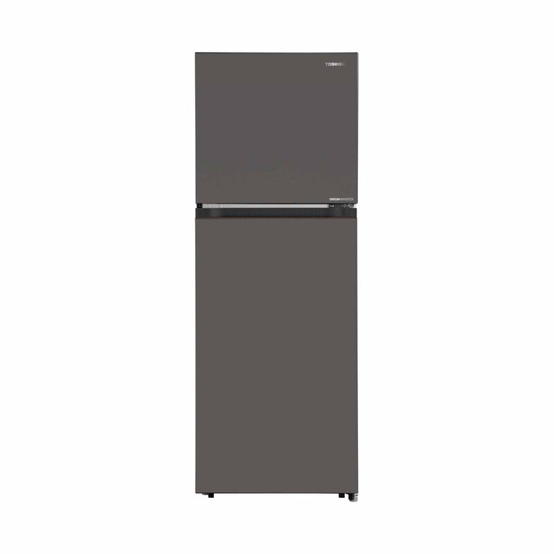 TOSHIBA Top Mount Fridge - Dark Silver (240l) GR-RT310WE-PMX(50)-image 1