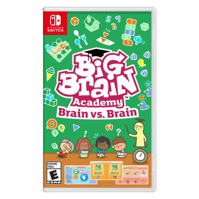NINTENDO Big Brain Academy: Brain Vs. Brain NTD-HAC-P-AZLSA-MSE-image null