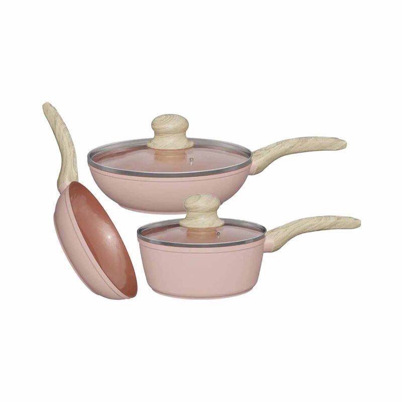 LA GOURMET Shogun Mini Set (20f+16s+20w) - Matte Pink LGSNMI430205-image null