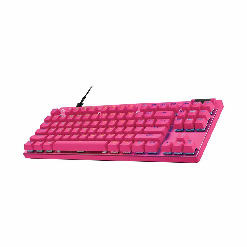 LOGITECH G Pro X Tkl Rapid Keyboard Analog Switches - Magenta 920-013254-image 3
