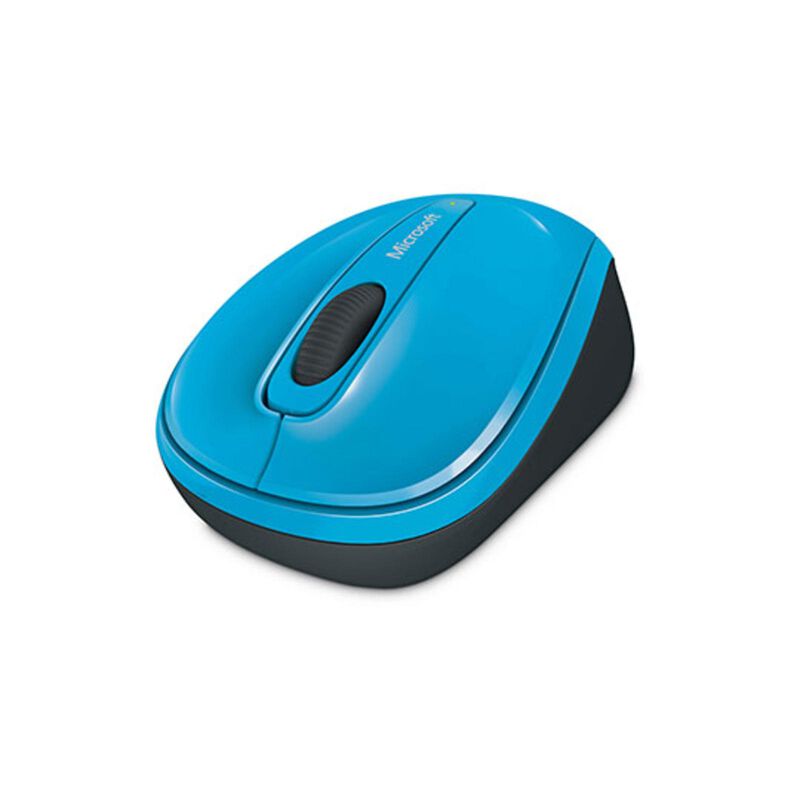 MICROSOFT Wireless Mobile Mouse 3500 Cyan Blue GMF-00275-image 3