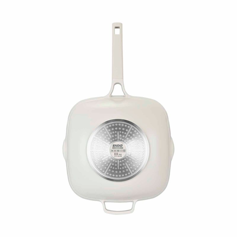 ENDO Scube 28cm I.h. Wok Pan E-SQ-28WP-image 3
