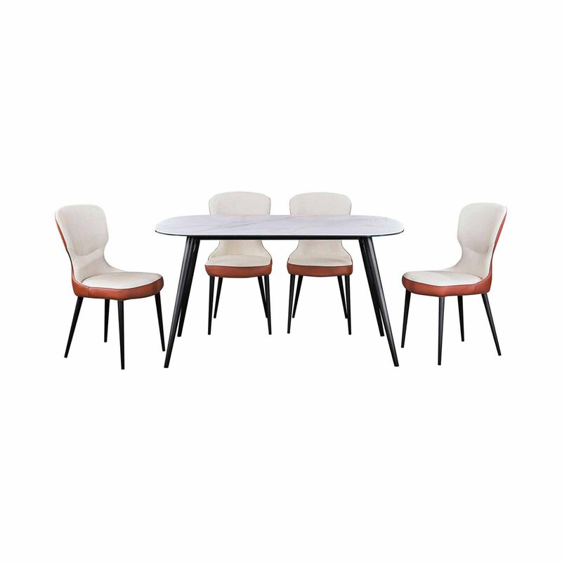 5 Piece Dining Set NEW OSTERLEY-image 1