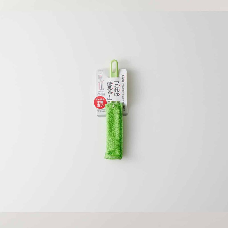 MARNA Bottle Sponge W/10" Handle (46x253x40mm) - Green K472-G-image 5