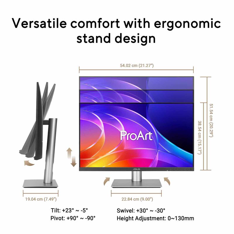 ASUS 23.8in Proart Fhd 144hz Ips Monitor PA249CGV-image 17