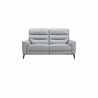 3rr-e Seater (fl) Grey Full Leather Sofa PALOMA
