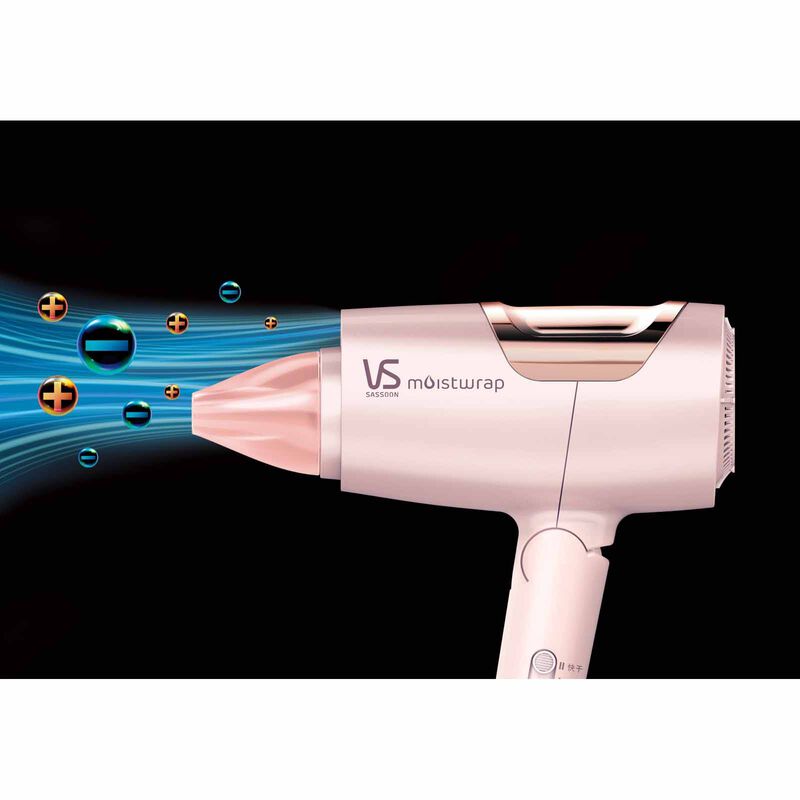 VS Moistwrap Hair Dryer (1600w) - Pearl Pink VSP-1200PIH-image 13