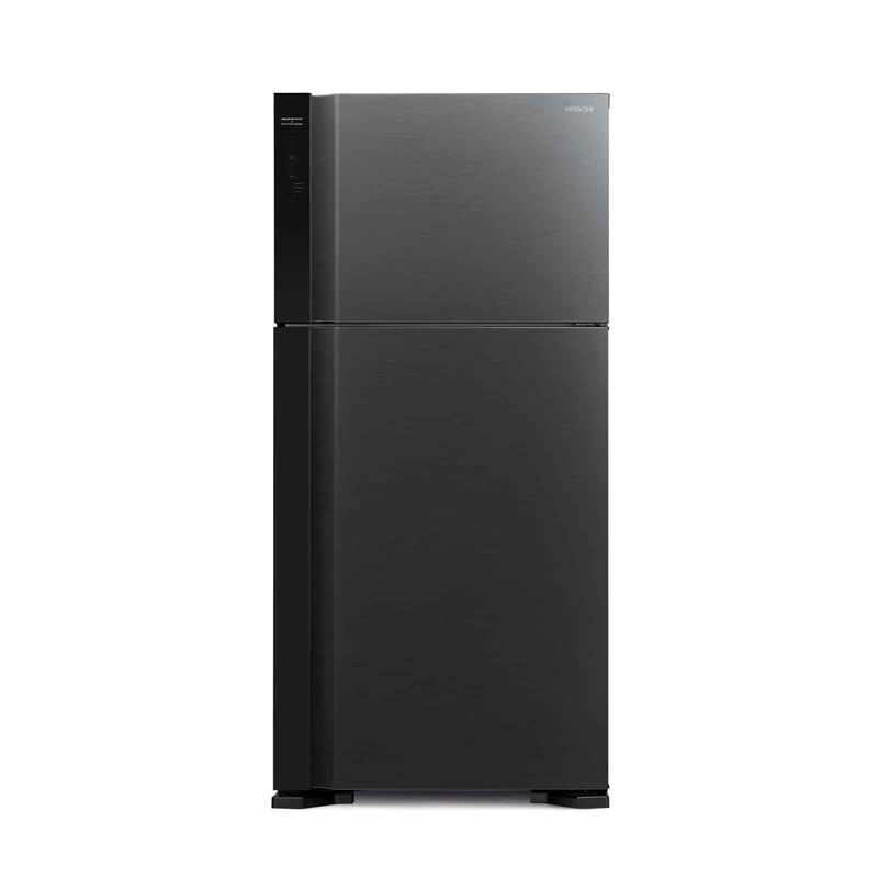 HITACHI 2 Dr Fridge (544l) R-V690P7MS - BBK-image 1