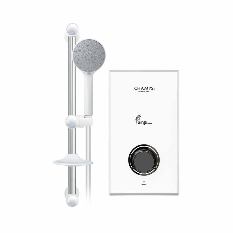 CHAMPS Electric Instant Water Heater - Matte White AURIGA CORE - MATTE WHITE-image 1