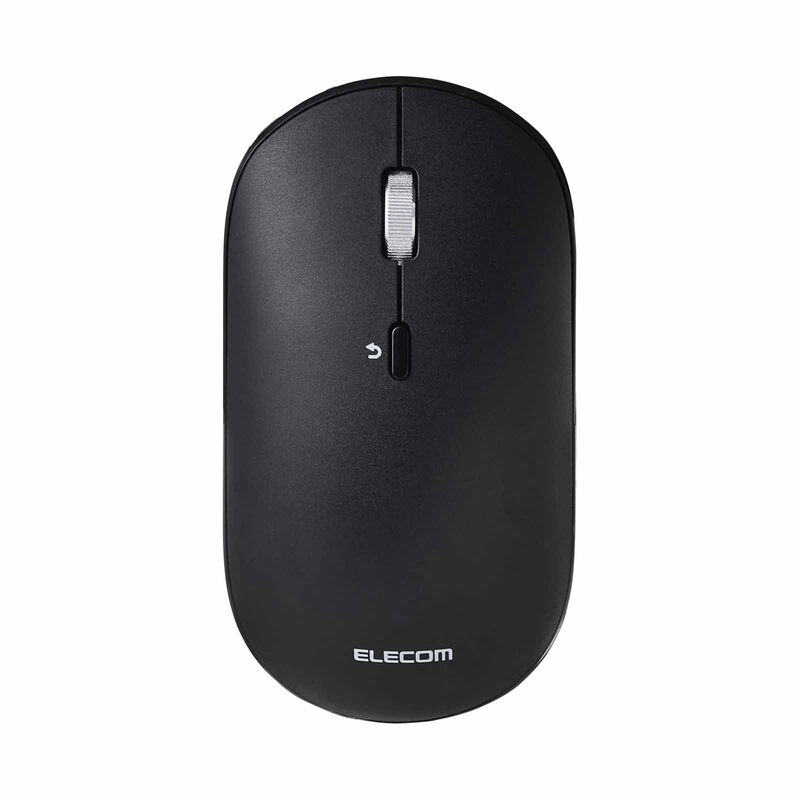 ELECOM Dual Mode Wireless Chargeable Silent Mouse Black M-TM25MBMSABK-image 1