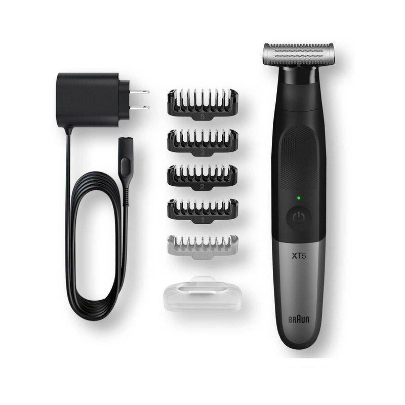 BRAUN Series 5 X Wet & Dry All In One Tool With 5 Attachments For Face & Body Trimmer XT5100-image 1