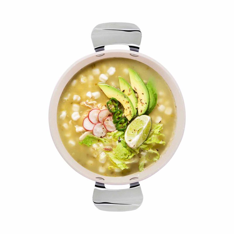 ENDO Wagashi 24cm Stock-pot - Pink E-WGS-24SO - PINK-image 3
