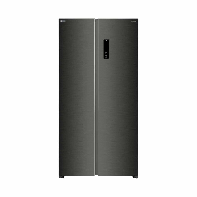 WHIRLPOOL Side By Side Door Fridge (610l) - Black Stainless WF2X610NBSG-image 1