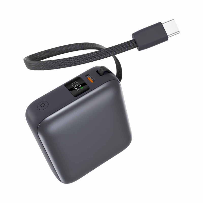 ENERGIZER 10000mah Pd+qc Lcd Built In Usb-c Cable Ccc Powerbank UE10082PQ_GY_CL-image 4