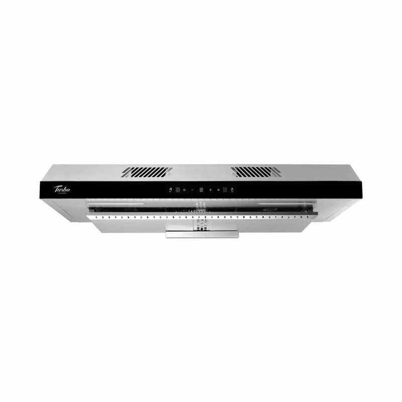 TURBO 90cm Slimline Hood - S/steel (exclude Installation) TAL65-802-90SS-image 1